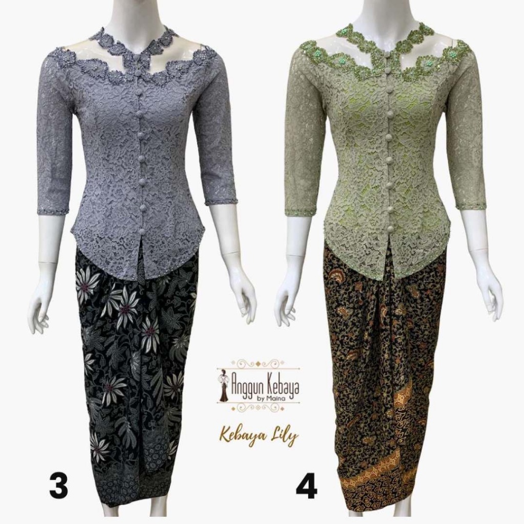 [EXCLUSIVE] MODEL TERKINI ANGGUN KEBAYA - Kebaya Lily Kebaya Remaja Kebaya Wisuda Kebaya Modern