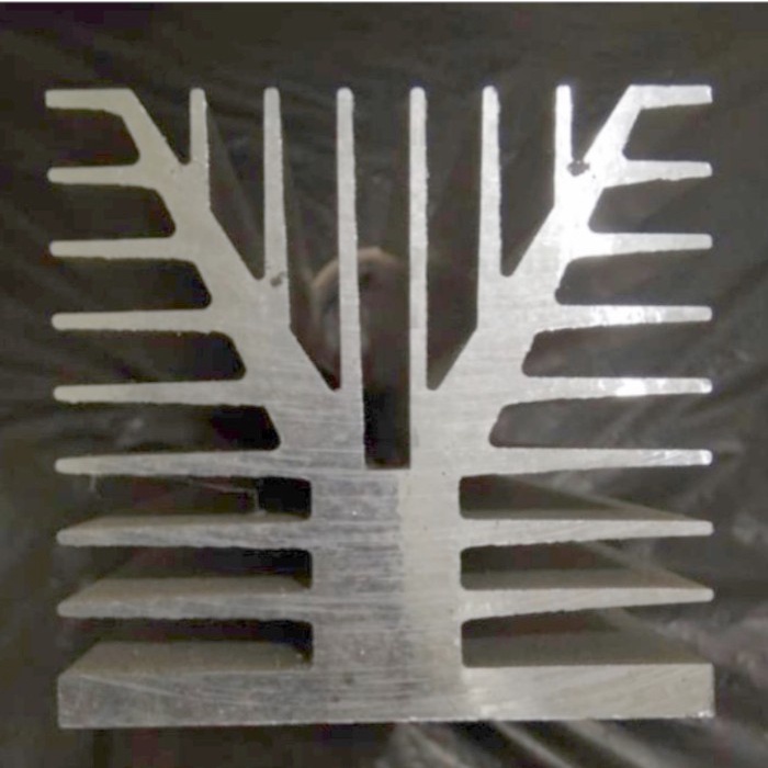 Produk Terbaik] Heatsink Balok 20cm Heatsink 24 sirip 20 cm Pendingin heatsing