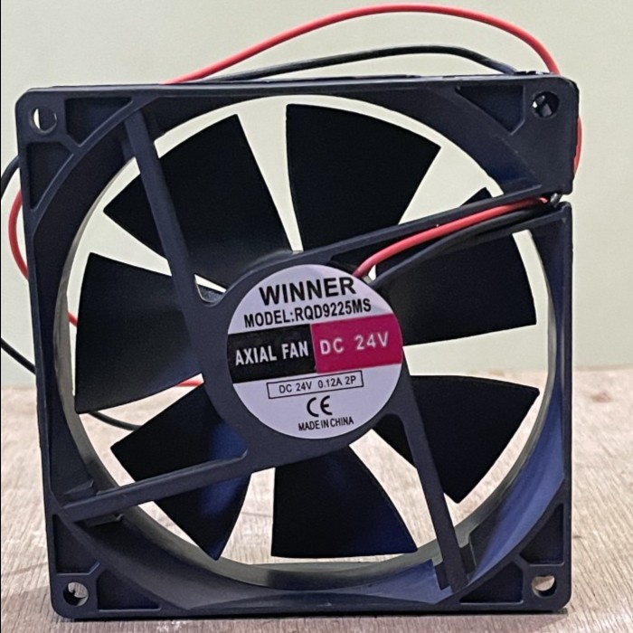paling diminati] FAN DC 8cm / 9cm 24V merk random (happy, central, winner atau lainnya)