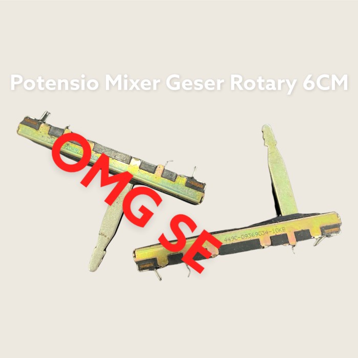 Potensio Mixer Geser Rotary 6Cm Best