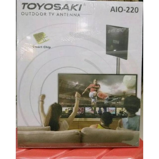 Toyosaki Antena Tv Digital Outdoor / Antena Tv Luar Toyosaki Aio220