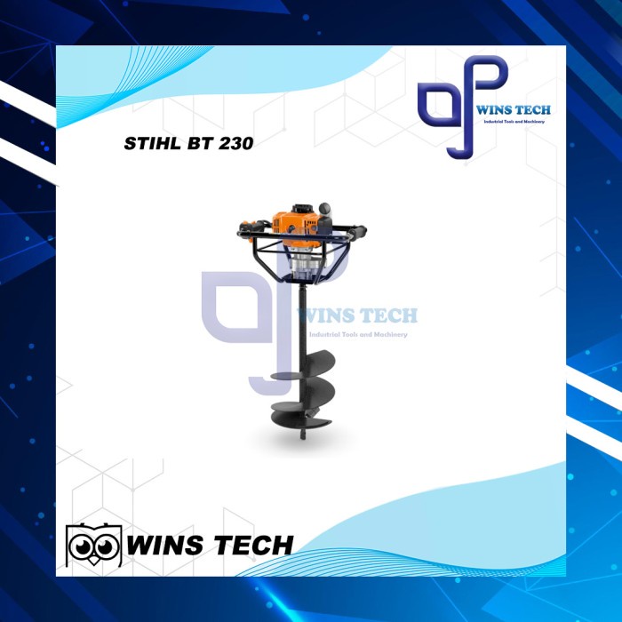 ✅Baru Mesin Bor Tanah/Earth Auger Stihl Bt 230 Tanpa Bor Original Diskon
