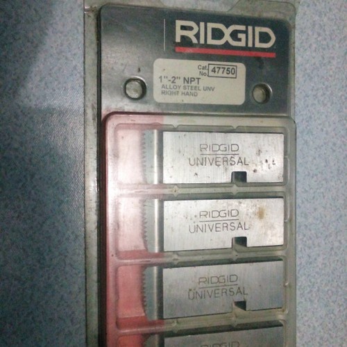 ✅New Mata Senai Pipa Ridgid 1 - 2 Npt Original Ridgid Terbatas