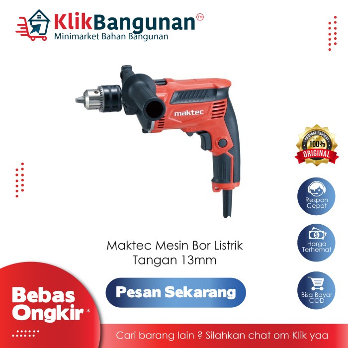 ✅Baru Maktec Mesin Bor Listrik Beton [Mt 817]1003023 Terbaru