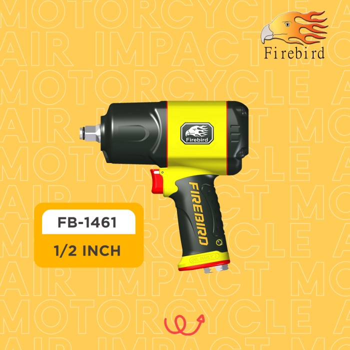 ✅Baru Firebird Air Impact 1/2 Inch Fb1461 / Impact Wrench Terbatas