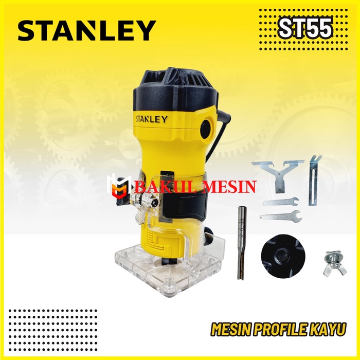 [Original] Stanley St55 Mesin Profil Kayu Router Trimmer Laminate Trimmer Diskon