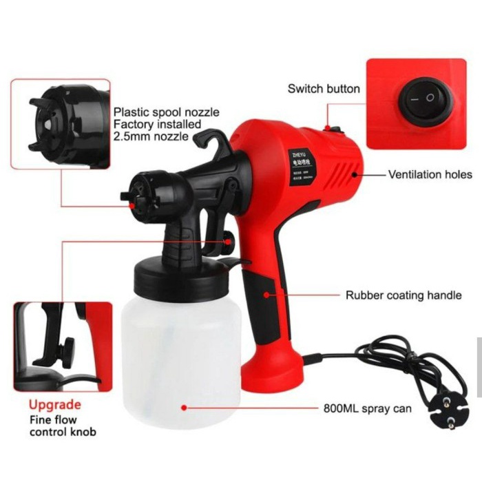 [Original] Mesin Cat Genggam Spray Gun Diskon