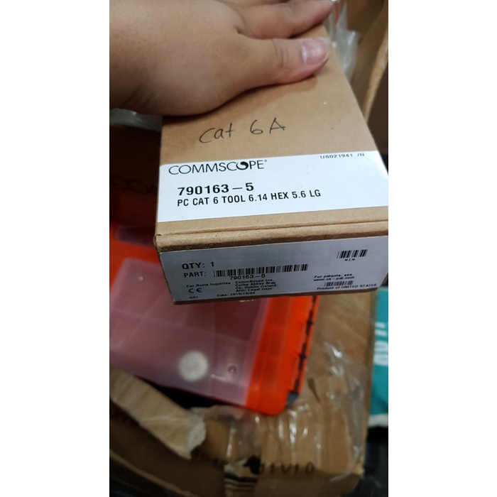 [Original] Tang Crimping Tool Cat.6A Amp / Commscope Crimping Tool Cat6A Terbatas