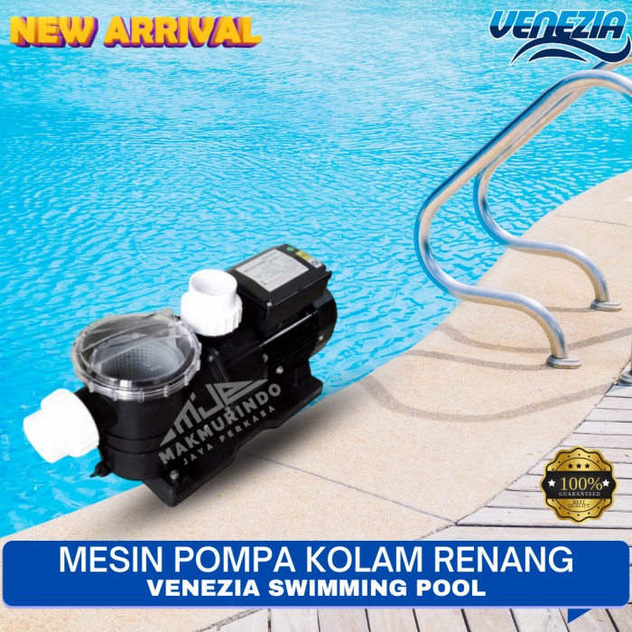 [Ori] Mesin Pompa Kolam Renang Venezia Stp100 1 Hp 220V Venezia Pool Pump Diskon
