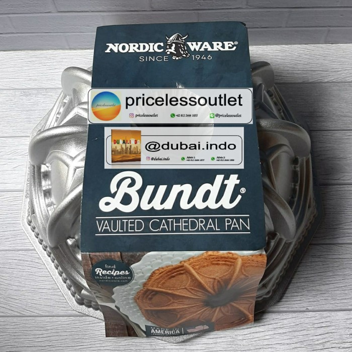 

[Baru] Loyang Nordic Ware Vaulted Cathedral Bundt Pan Diskon