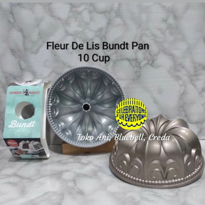 

[Baru] Nordic Fleur De Lis Bundt Pan Limited