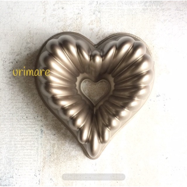 

[Baru] Nordic Ware Elegant Heart Bundt - Loyang Kue Terbaru