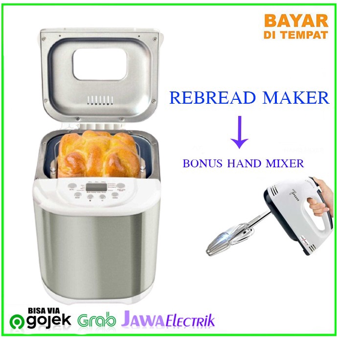 

[Baru] Re Bread Maker E10/Rb350 Mesin Roti Otomatis - Premium Berkualitas