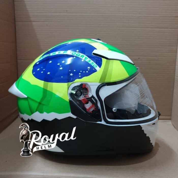 ✨Termurah Helm Agv K3 Sv Morbidelli 2017 Size L Limited
