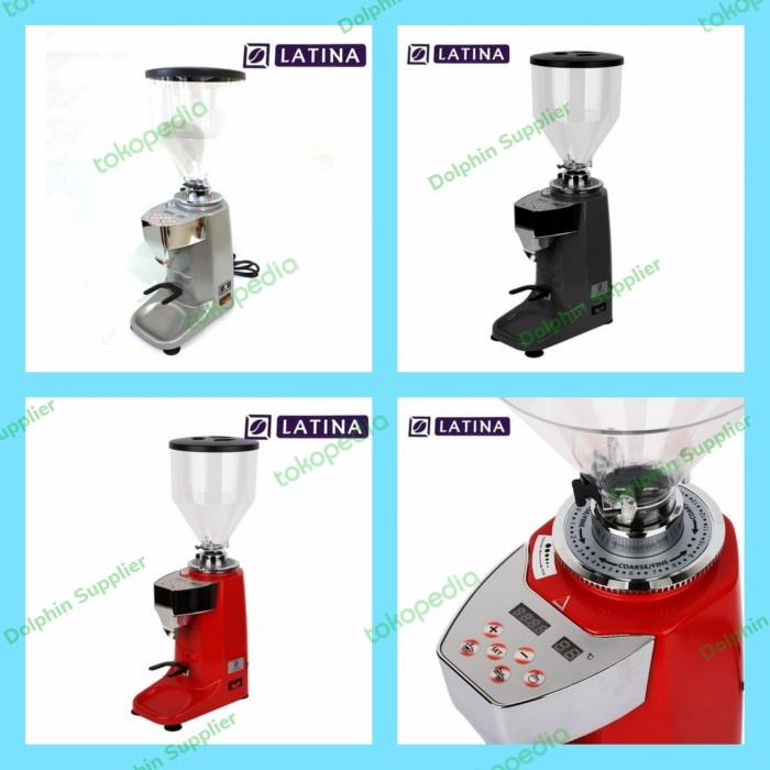 [Baru] Grinder Kopi Elektrik Latina X60Odt Mesin Grinder Kopi Latina X60Odt Terbatas