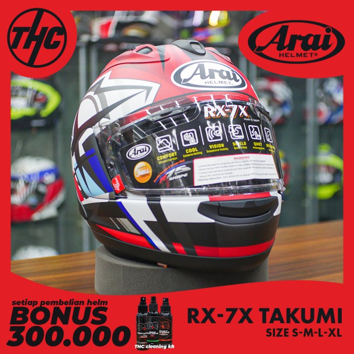 ✨Termurah Arai Rx7X Takumi Limited