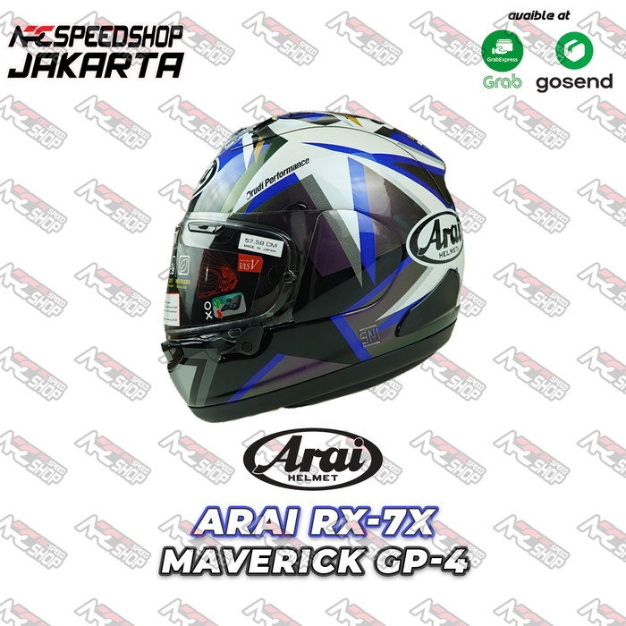 ✨Termurah Helm Motor Arai Rx 7X Maverick Vinales Gp4 Helm Arai Original Limited