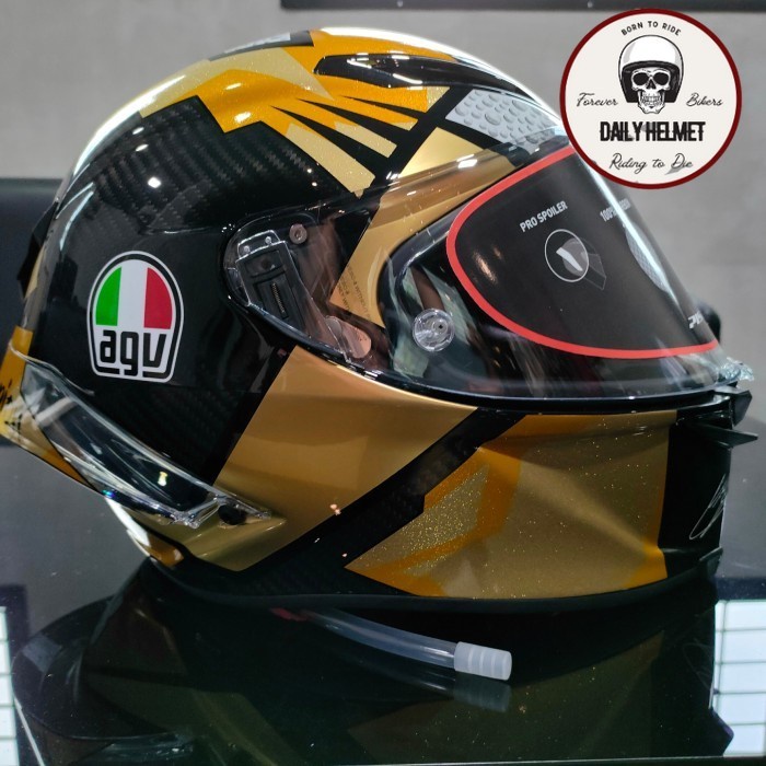 ✨Termurah Agv_Helmet Pista Gp Rr Carbon Mir World Champion 2020 Limited Gold Terbaru