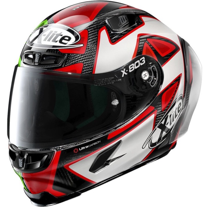 ✨Termurah X-Lite X-803 Rs U.C Replica D. Petrucci Misano 028 L Helm Full Face Limited