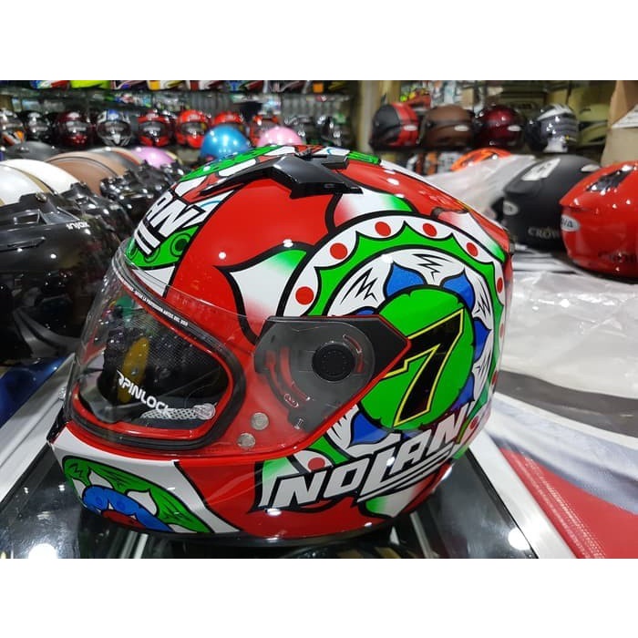 ✨Termurah Helm Nolan Fullface N64 Motif Davies Imola N 64 Berkualitas