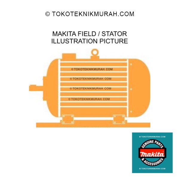 Makita Stator Maktec MT912 Asli Original MT 912