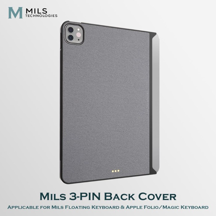 Mils 3 Pin Case Back Cover Magic Floating Keyboard Ipad Pro 11 Air 4 5 Ready