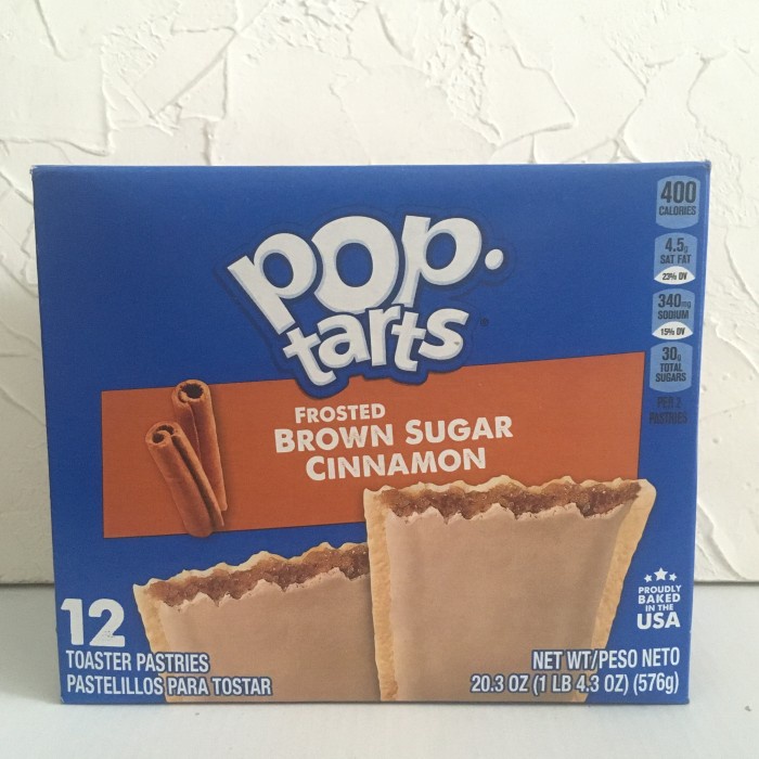 

Pop Tarts Unfrosted Brown Sugar Cinnamon