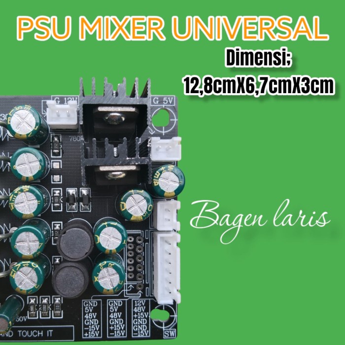 Promo Psu Mixer Audio Kit Power Adaptor Behringer Ashley Microverb Dll