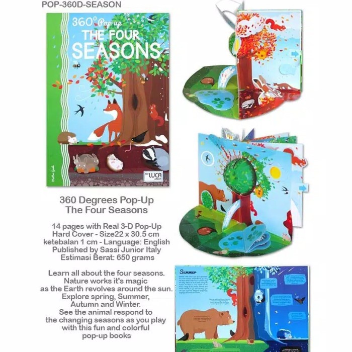 

Update!! Buku Anak 360 Pop Up The Four Season ok