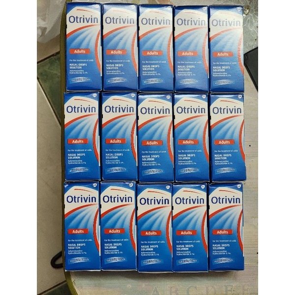 New Otrivin Tetes Hidung Dewasa/ Adult Nasal Drop Solution 15ml