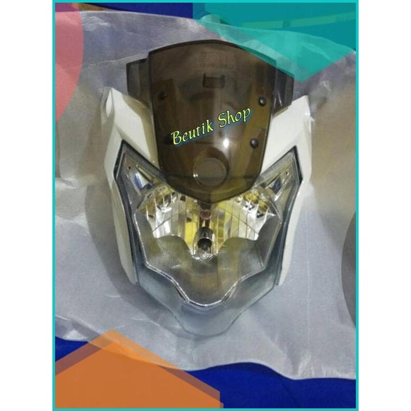 Reflektor Lampu Depan Vixion New Advance Putih 16novz3 suku cadang