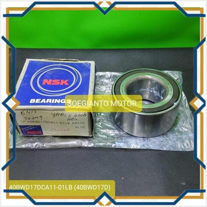 [SOE] BEARING LAKER 40BWD17D / ZA-40BWD17DCA11-01LB NSK MADE IN THAILAND