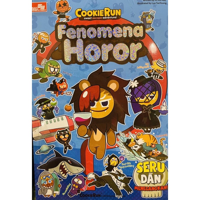 Buku komik cookie run sweet escape adventure fenomena horor