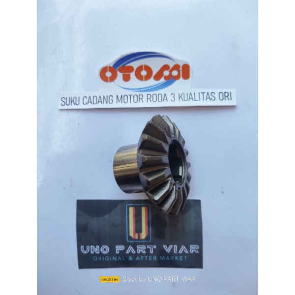 Gigi nanas gardan belakang viar 16T kaisar roda 3