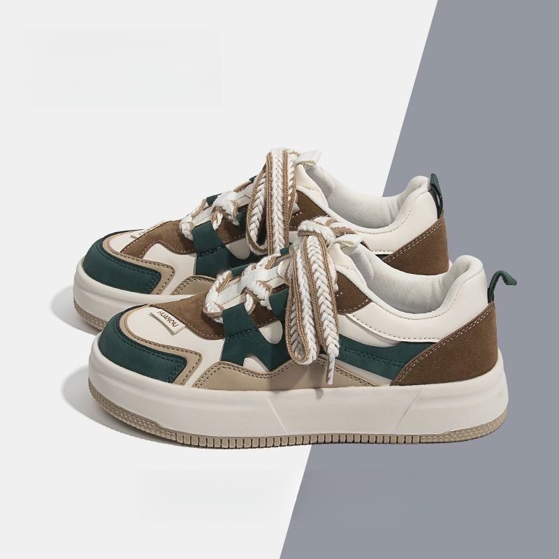 Sneaker Wanita, Sneaker Kasual Gaya Korea Trendi