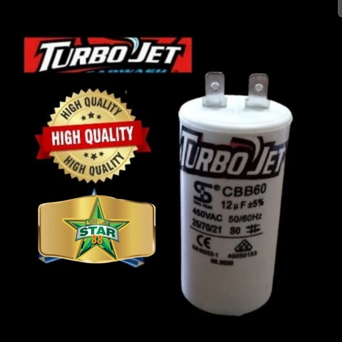 Terbaru Capasitor Pompa Air Semi Jetpump 120Jet Wasser Pw 120 Jet Pw120 Ready Stock