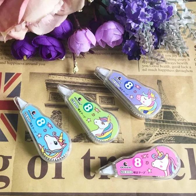 

Tipe X pita penghapus pulpen roll correction tape tipex set 4 pcs