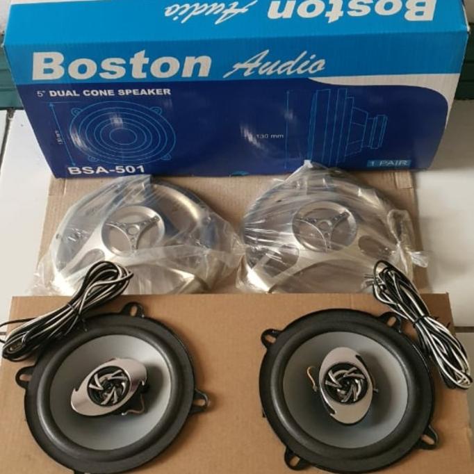 Boston Audio BSA - 501 Speaker Mobil 5 Inch Original