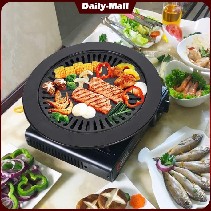 Barbeque Grill Pan Grill Pan Anti Lengket Korean BBQ Grill BBQ Kompor