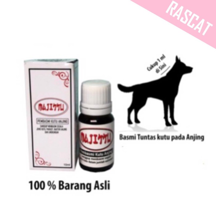 MAJIKU OBAT KUTU ANJING PEMBASMI KUTU ANJING