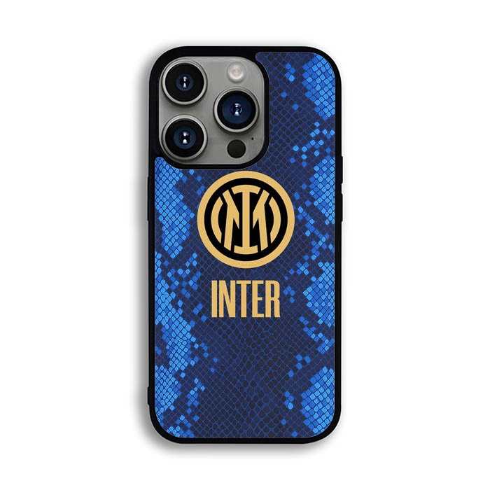Casing Hardcase Custom iPhone 15 14 13 12 11 XS XR X 8 7 6 SE Pro Max Mini Plus 2020 Inter Milan AB3