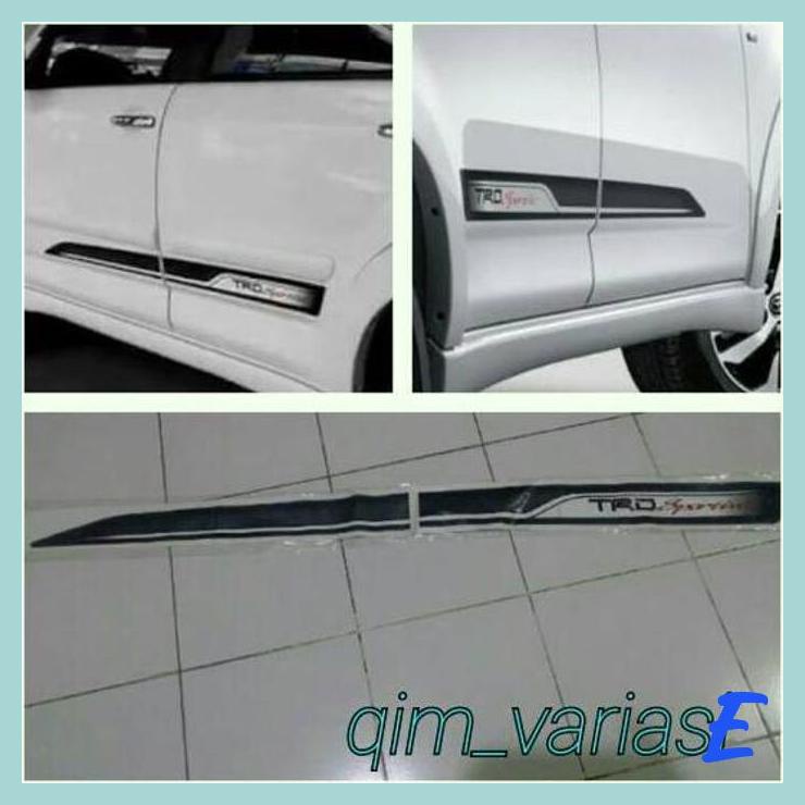 | QMV | LIS BODY STIKER TRD SPORTIVO TOYOTA RUSH 2015 ORIGINAL