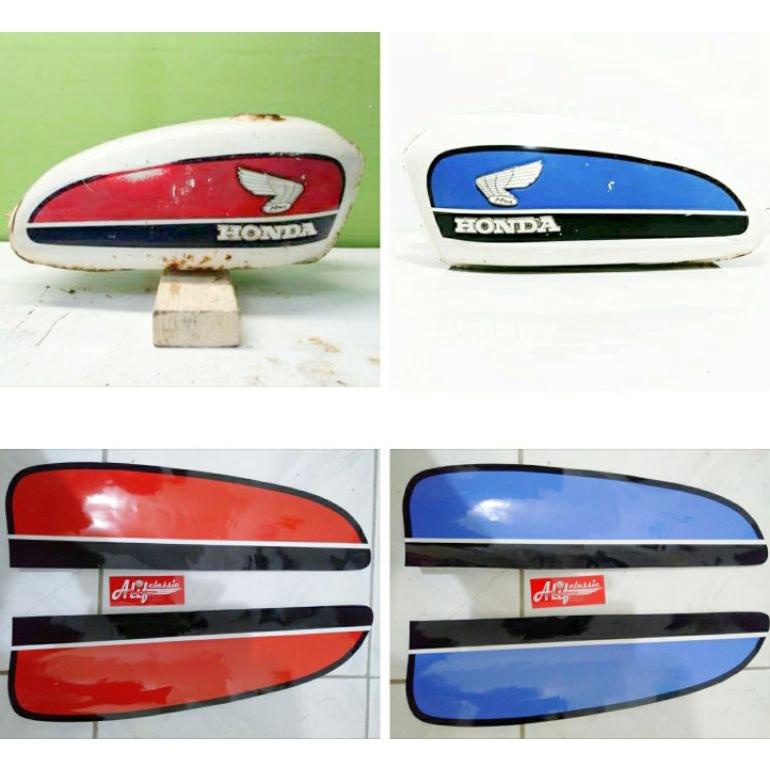 TERMURAH POLET TANGKI CB100 STIKER TANGKI CB100 K2 DECAL TANGKI CB100 K2 TANGKI CB ORIGINAL LOOK SAL