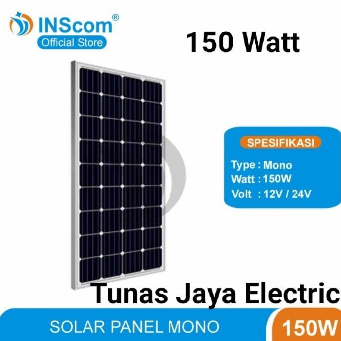 Solar Panel / Panel Surya / Solar Cell 150Wp Mono Inscom Star