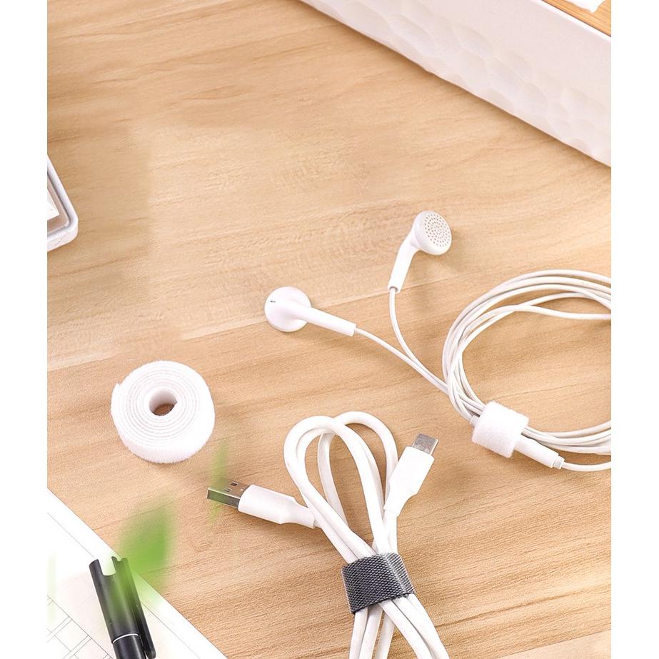 

Recomend FYGALERYJAKARTA HL0132 Velcro Kabel Strap Pengikat Kabel Perekat Kabel 10m Merapikan Kabel