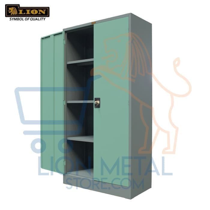 

LEMARI ARSIP BESI LION L33 PINTU SWING