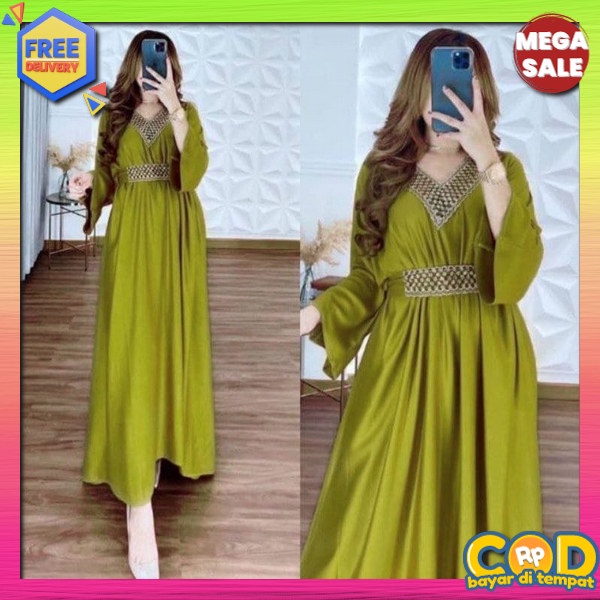 Laftan Kaftan Kaftam Premium Gamis Super Jumbo Buju Gamis Berkwalitas Kartan Syar`I Kaftan Tebal Bes