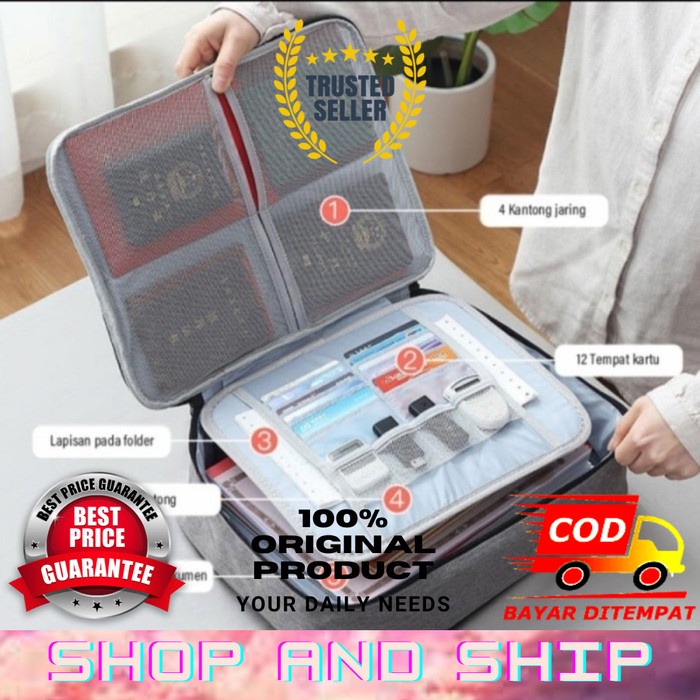 

Promo Docu Bag Waterproof Original Sas