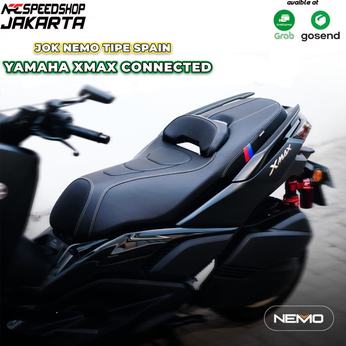 [New] Seat Jok Yamaha Xmax 250 Connected Comfort Model Eropa Nemo Original Diskon