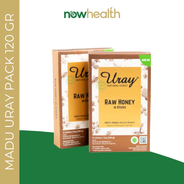 

Madu Uray Sachet 120 Gr Pack Isi 10 Honey Stick Original Healthy Food